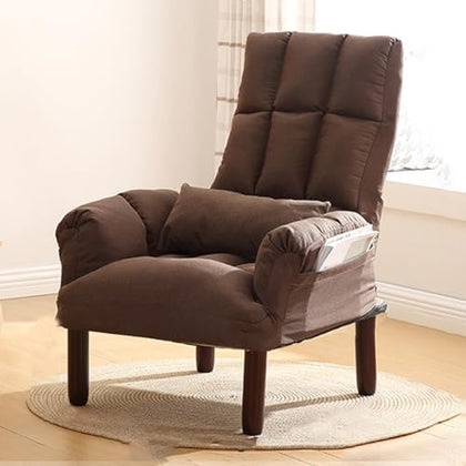 Mid-Century Modern Accent Chair & Ottoman