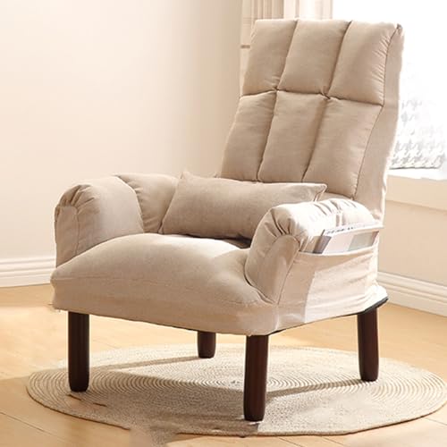 Mid-Century Modern Accent Chair & Ottoman