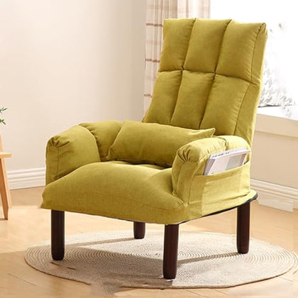 Mid-Century Modern Accent Chair & Ottoman