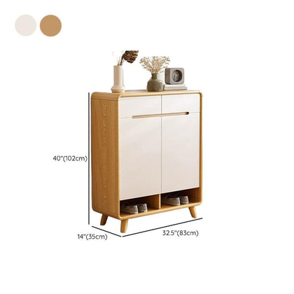 Shoe Storage Cabinet with Drawers