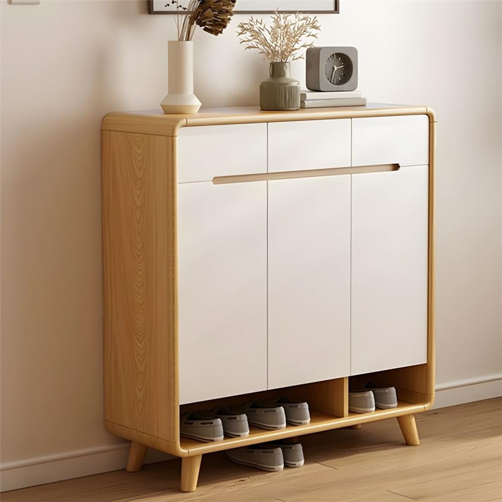Shoe Storage Cabinet with Drawers