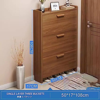Freestanding Shoe Storage Cabinet
