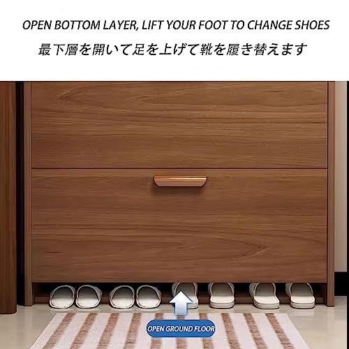 Freestanding Shoe Storage Cabinet