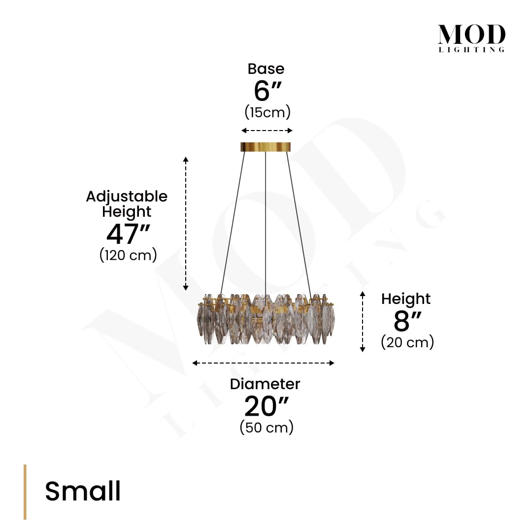 Modern Crystal Chandelier Pendant Light