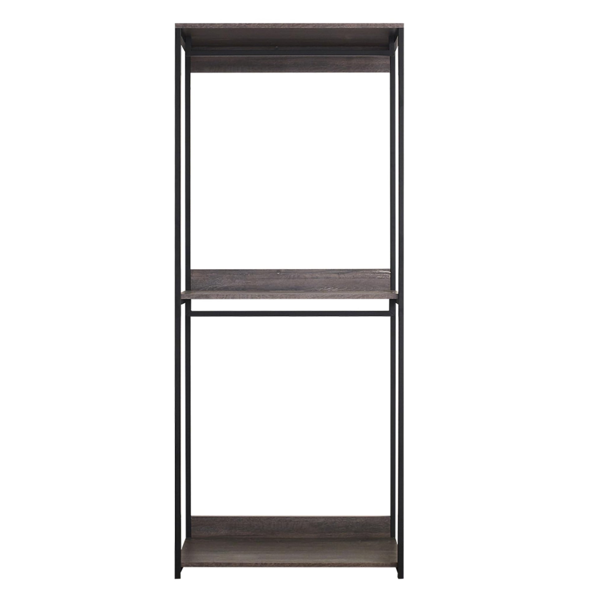 Solid Wood Walk-In Closet System