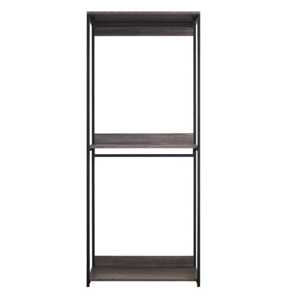 Solid Wood Walk-In Closet System