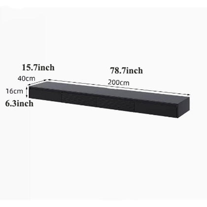 Floating TV Stand with LED Lighting