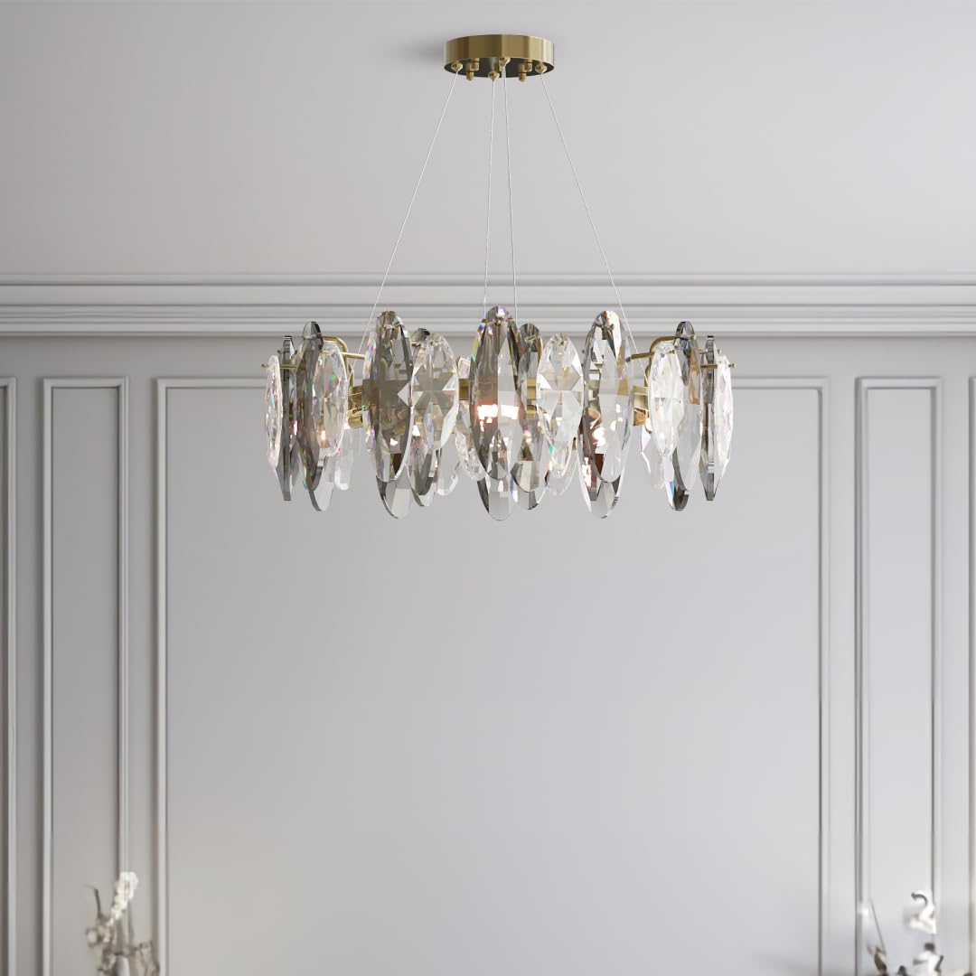 Modern Crystal Chandelier Pendant Light