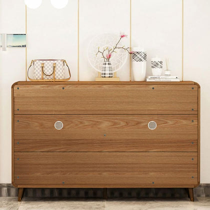 Shoe Storage Cabinet with Adjustable Shelves & Drawer