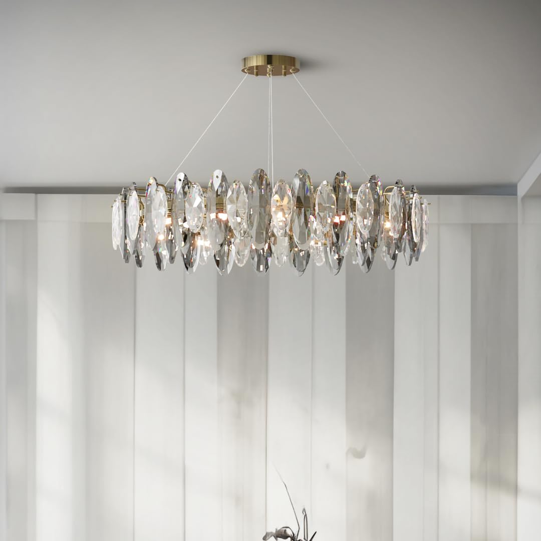 Modern Crystal Chandelier Pendant Light