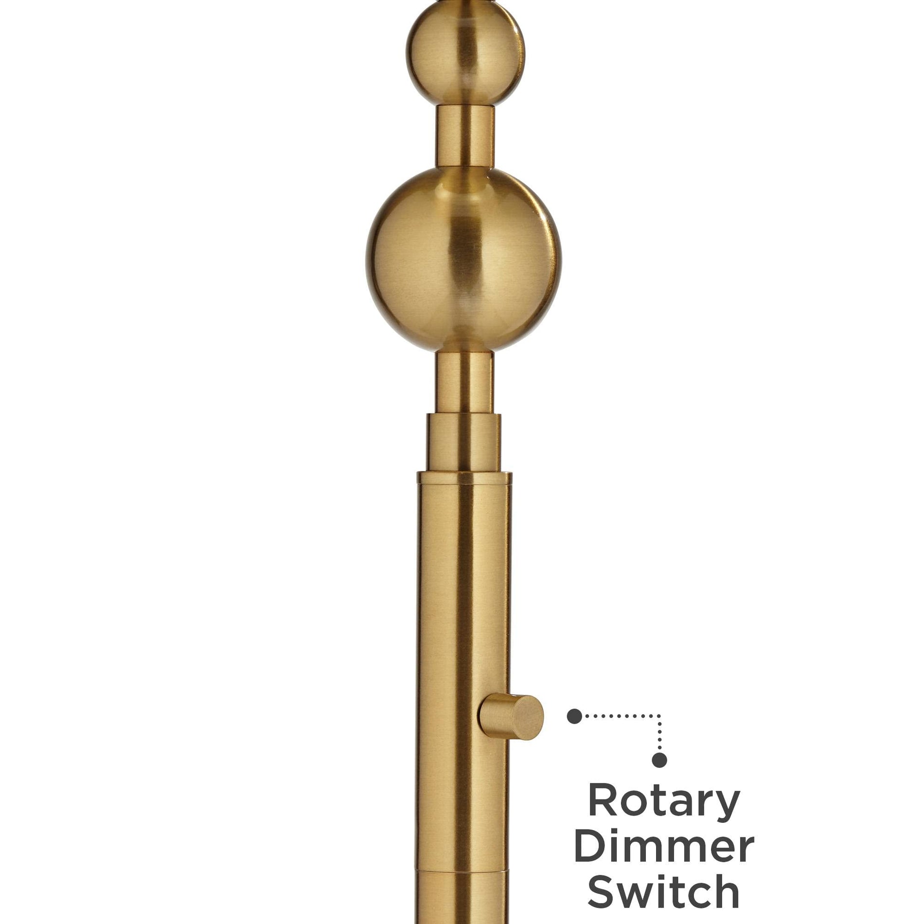 Summit 71" Warm Gold Torchiere Floor Lamp