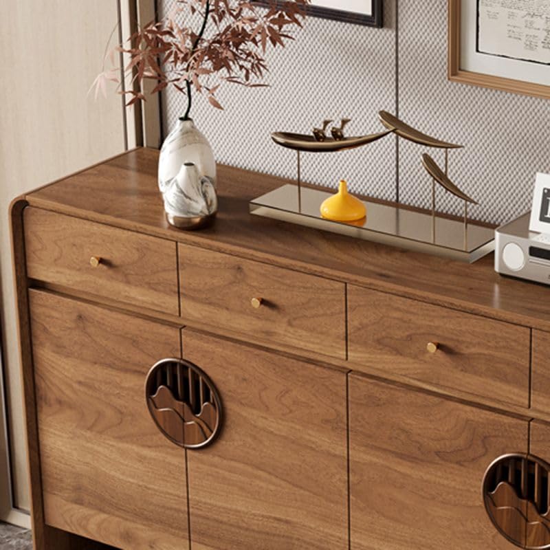 Shoe Storage Cabinet with Adjustable Shelves & Drawer