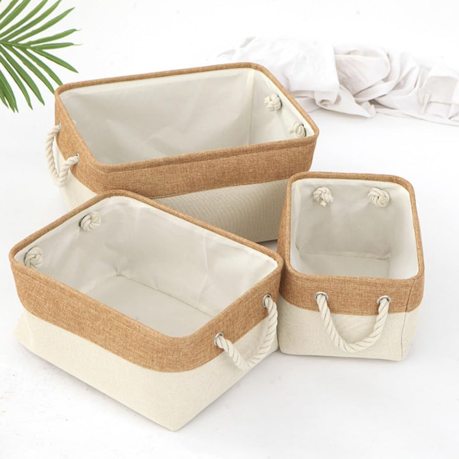 Foldable Fabric Storage Basket