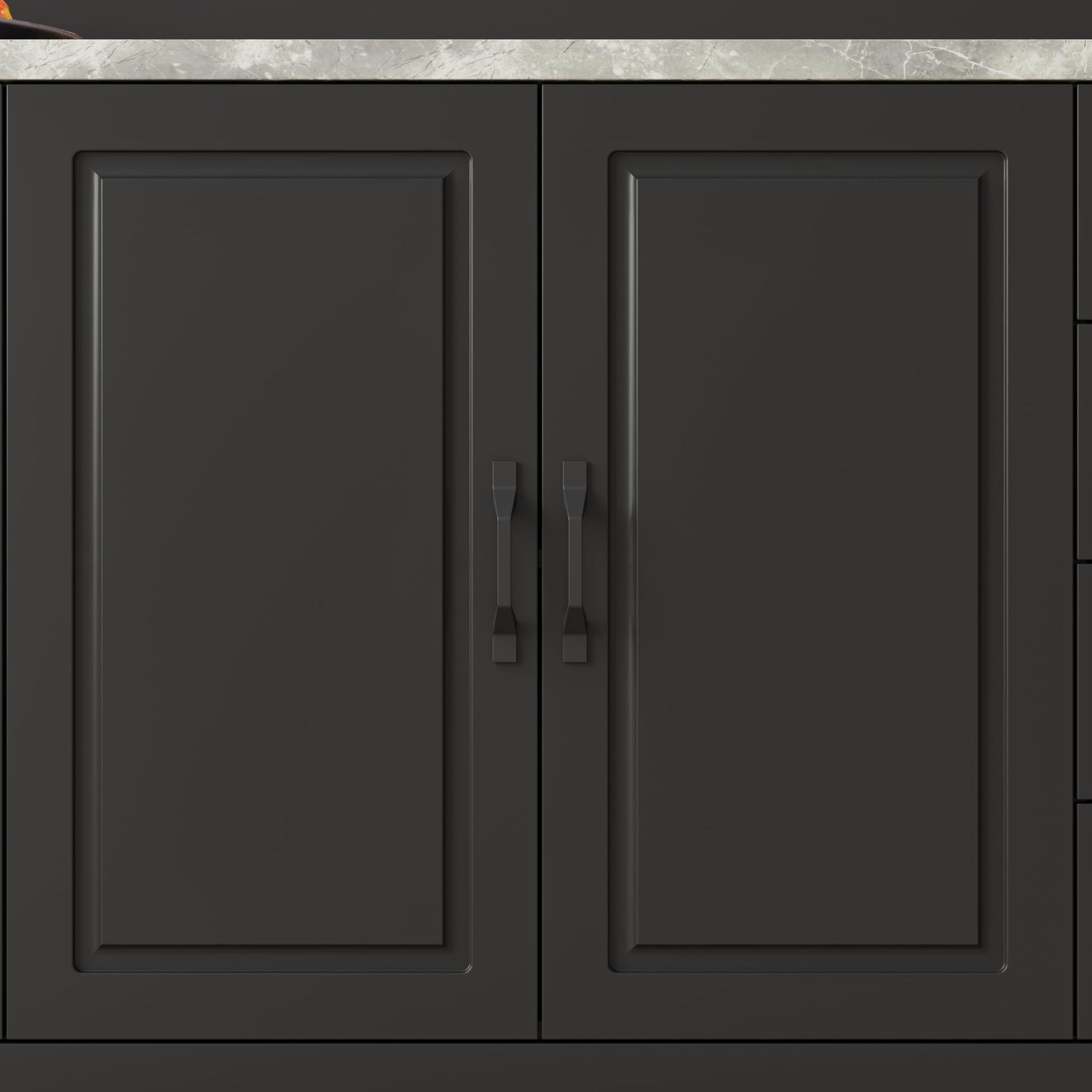 Kitchen Island with Storage & Power Outlet