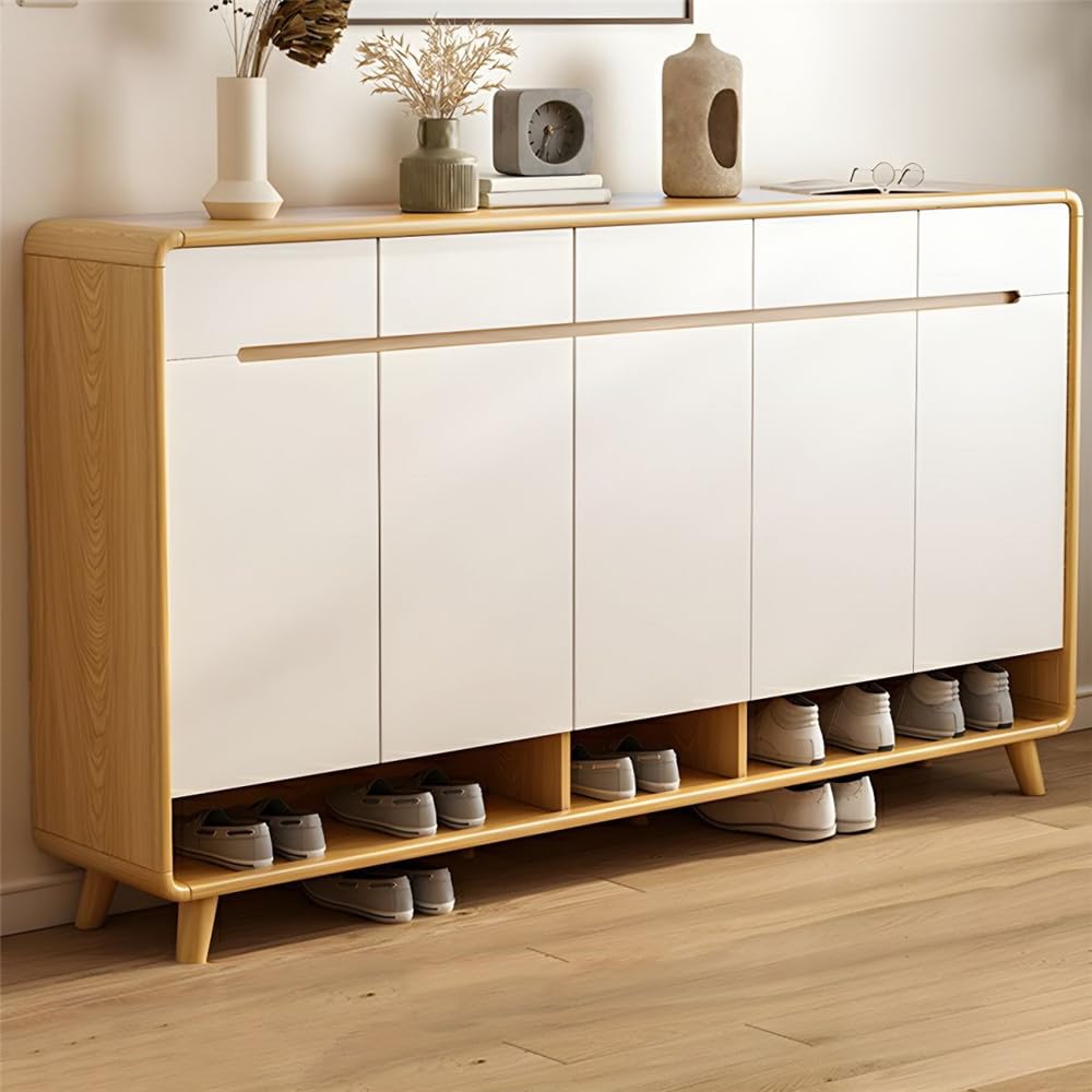 Shoe Storage Cabinet with Drawers