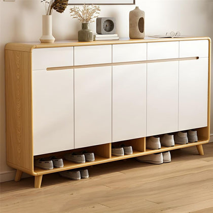 Shoe Storage Cabinet with Drawers