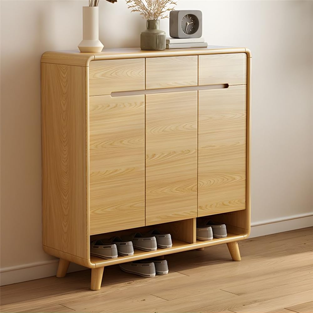 Shoe Storage Cabinet with Drawers