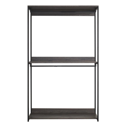 Solid Wood Walk-In Closet System