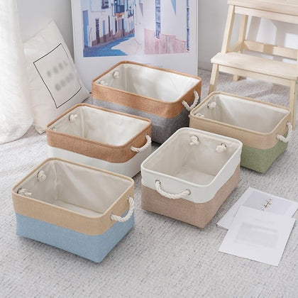 Foldable Fabric Storage Basket
