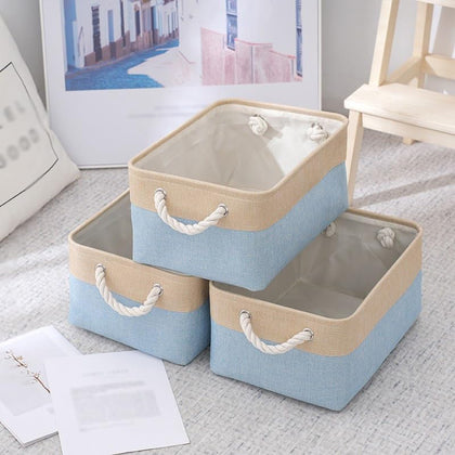 Foldable Fabric Storage Basket