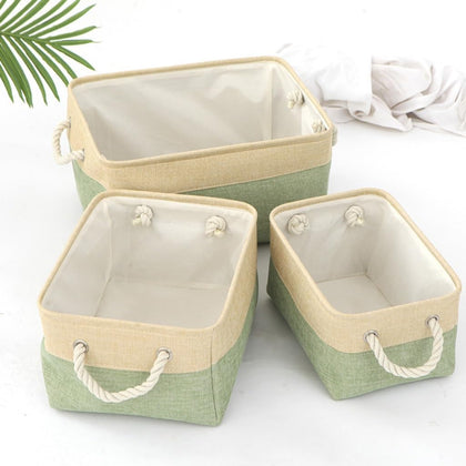 Foldable Fabric Storage Basket
