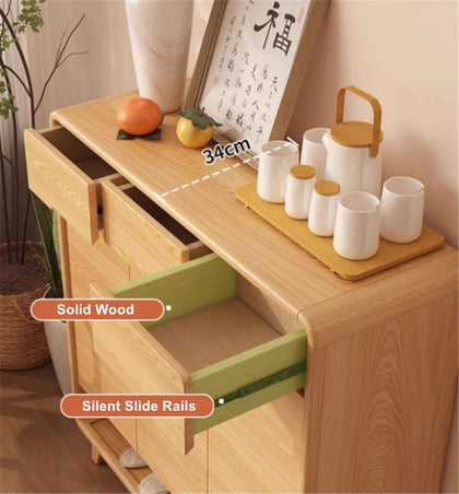 Shoe Storage Cabinet with Drawers