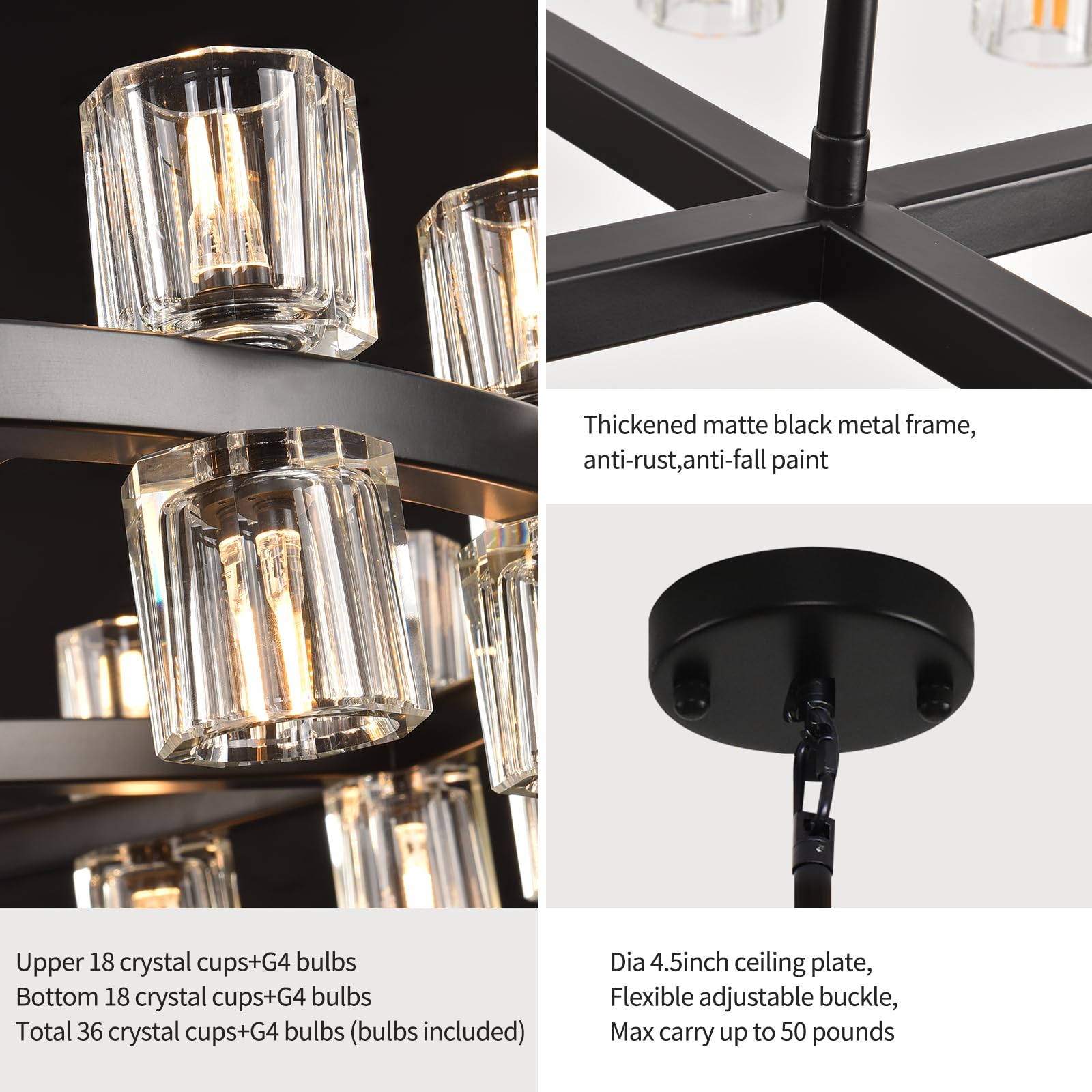 K9 Crystal Chandelier