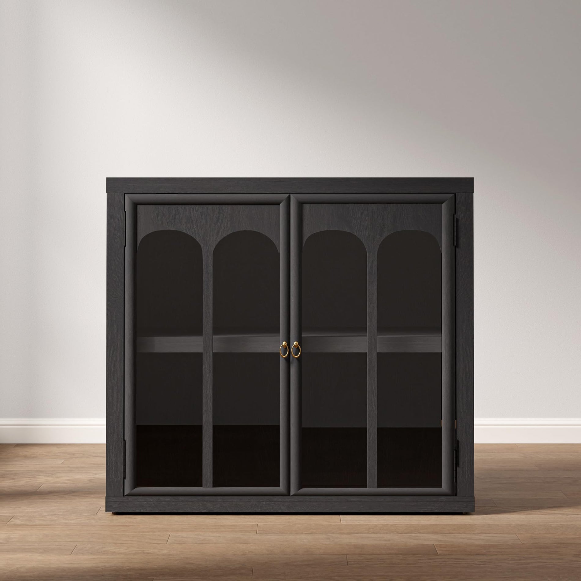 Modern Arched Sideboard Cabinet with Storage