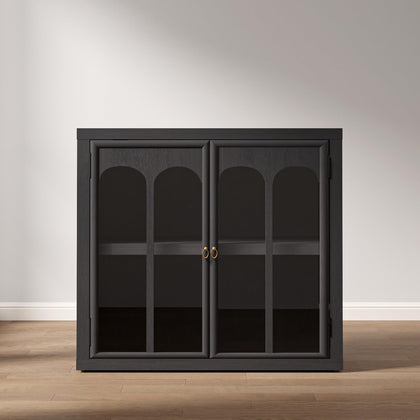 Modern Arched Sideboard Cabinet with Storage