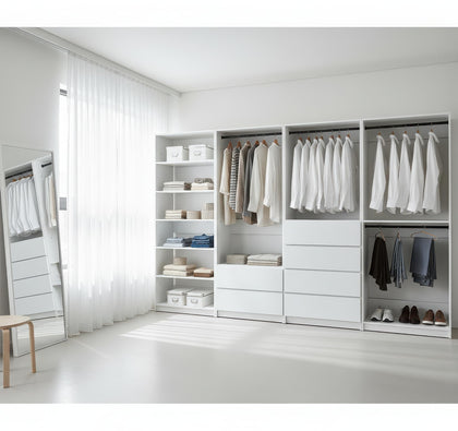 Freestanding Wood Closet System