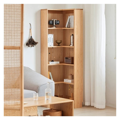 Modern Corner Bookcase & Display Shelf