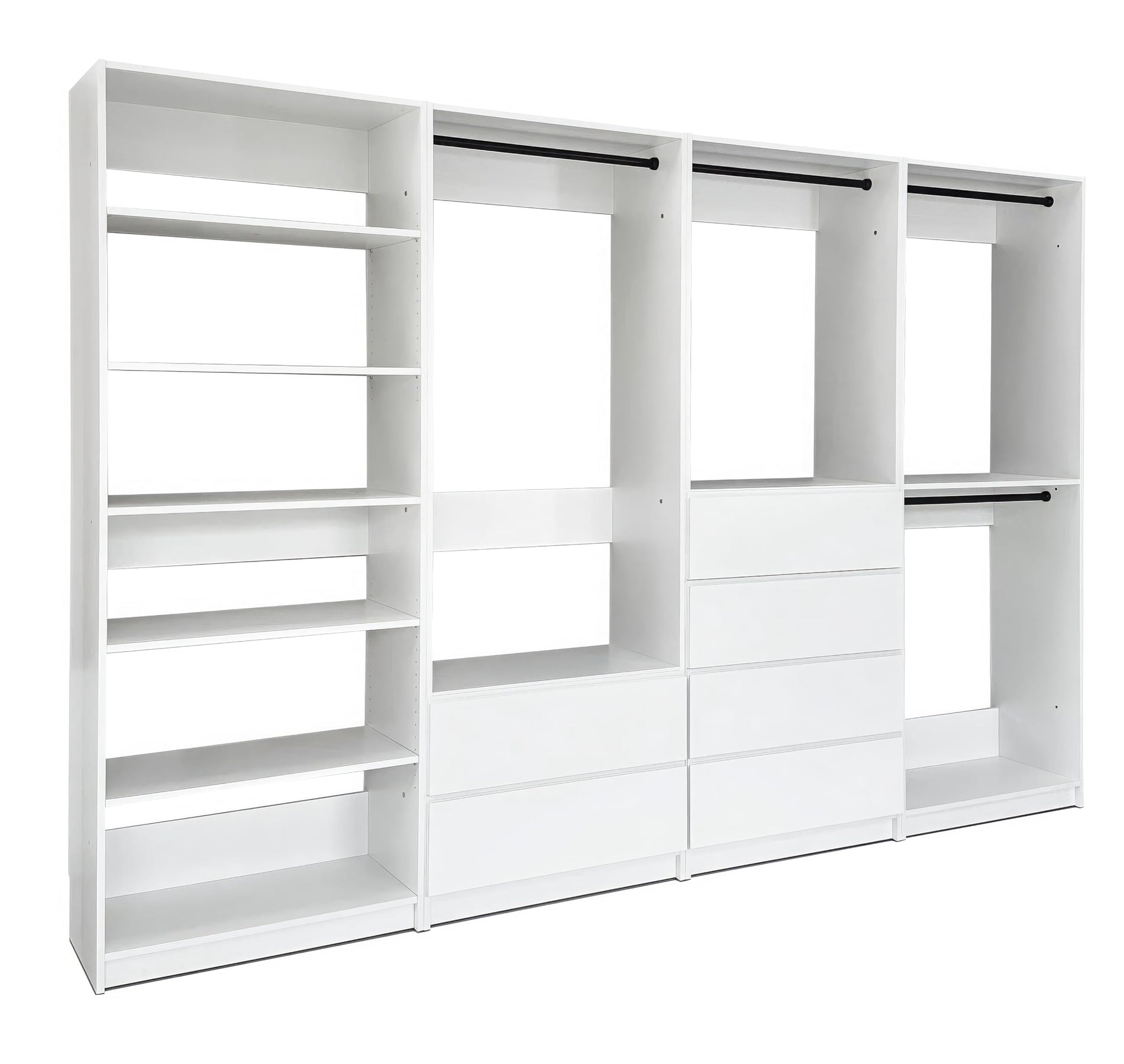 Freestanding Wood Closet System