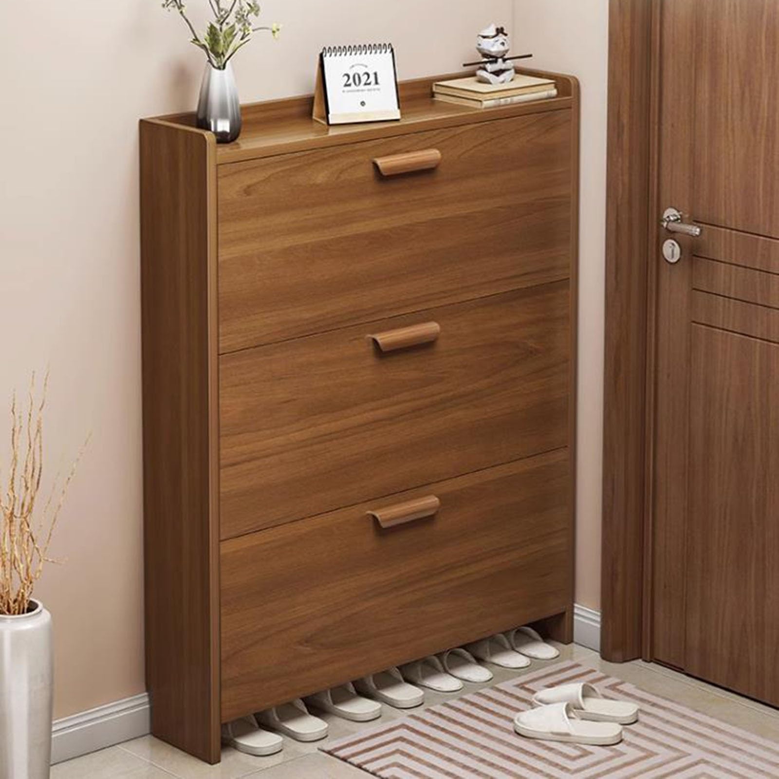 Freestanding Shoe Storage Cabinet