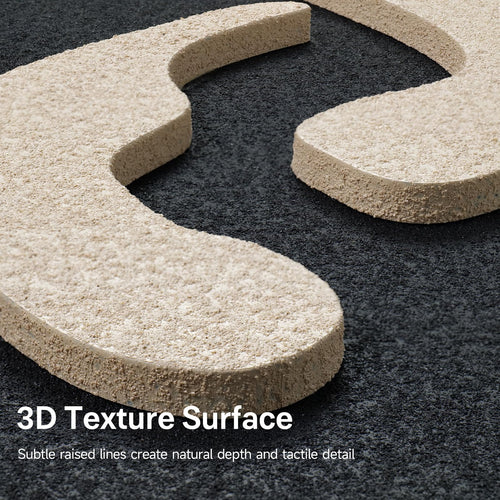 3-Piece Textured Abstract Wall Art Set