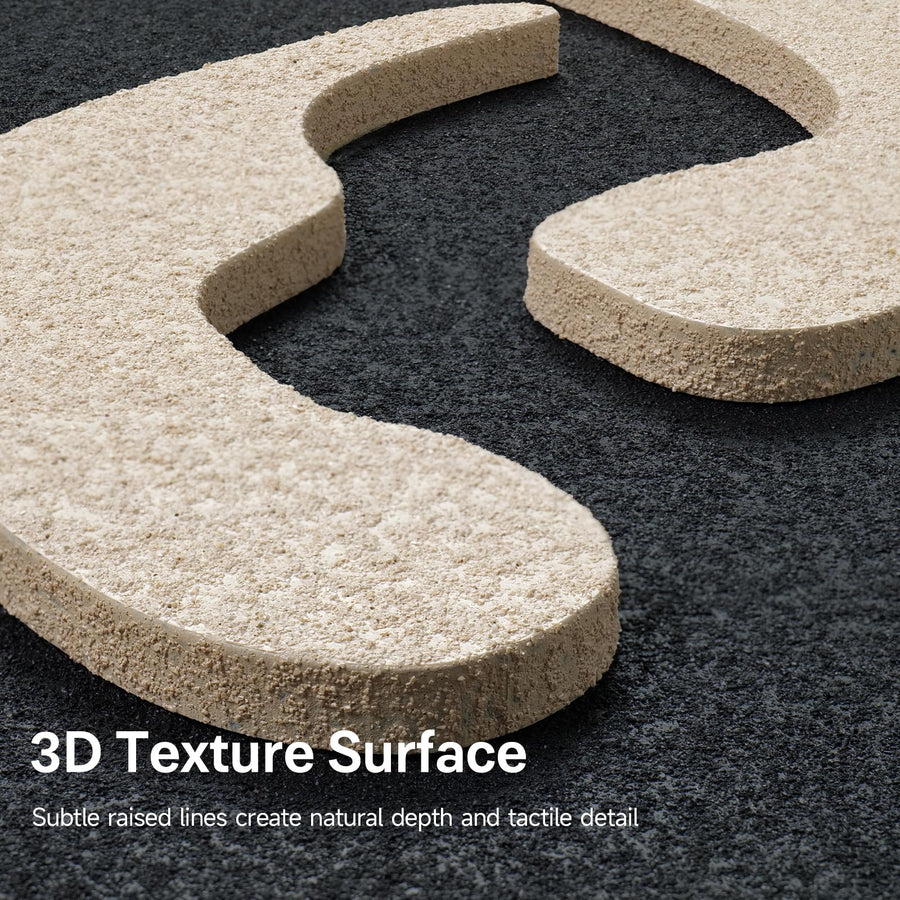 3-Piece Textured Abstract Wall Art Set
