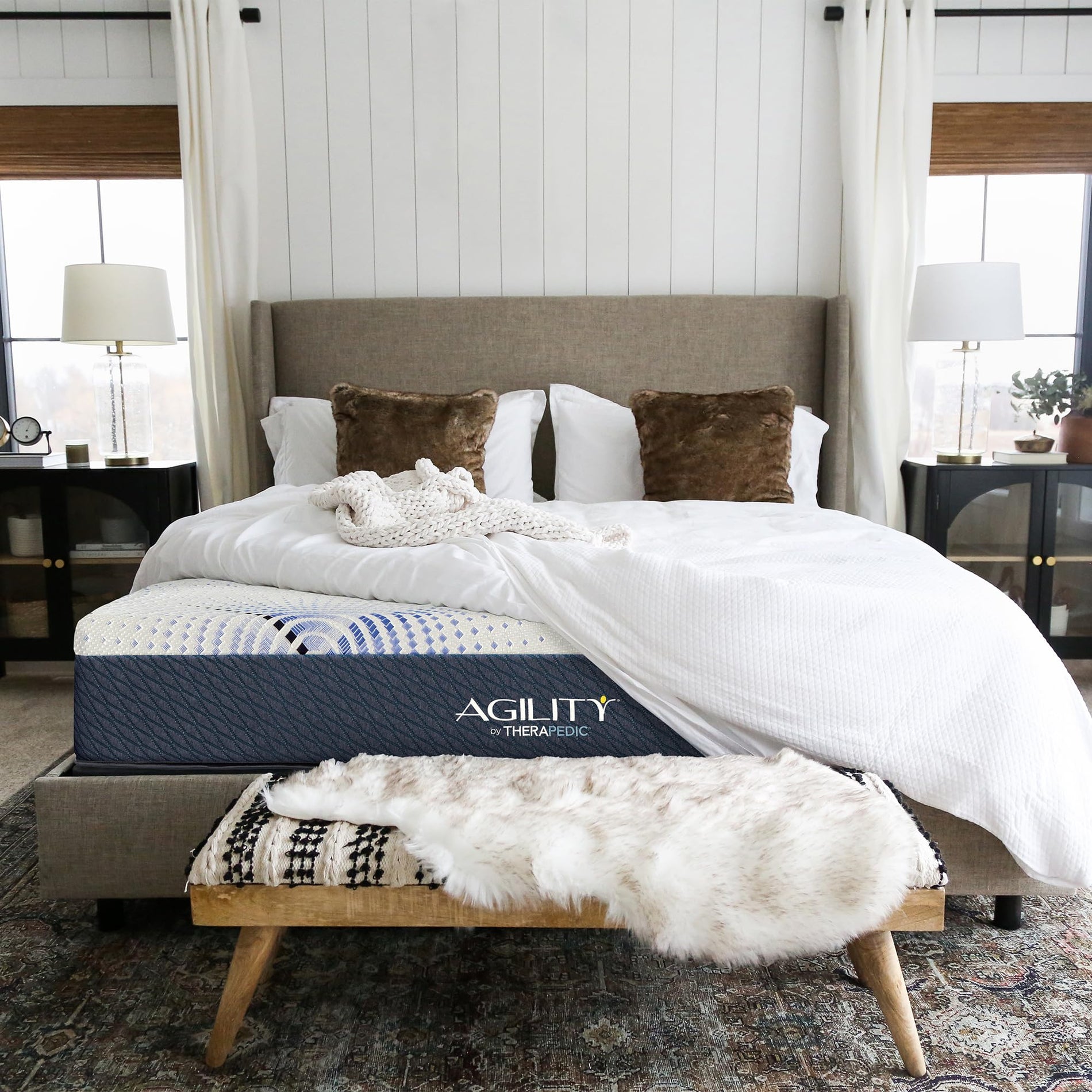 11" Hybrid Mattress with Cooling Comfort & Pressure Relief