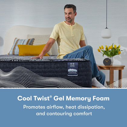 Hybrid Mattress with Cooling Technology & Zoned Support