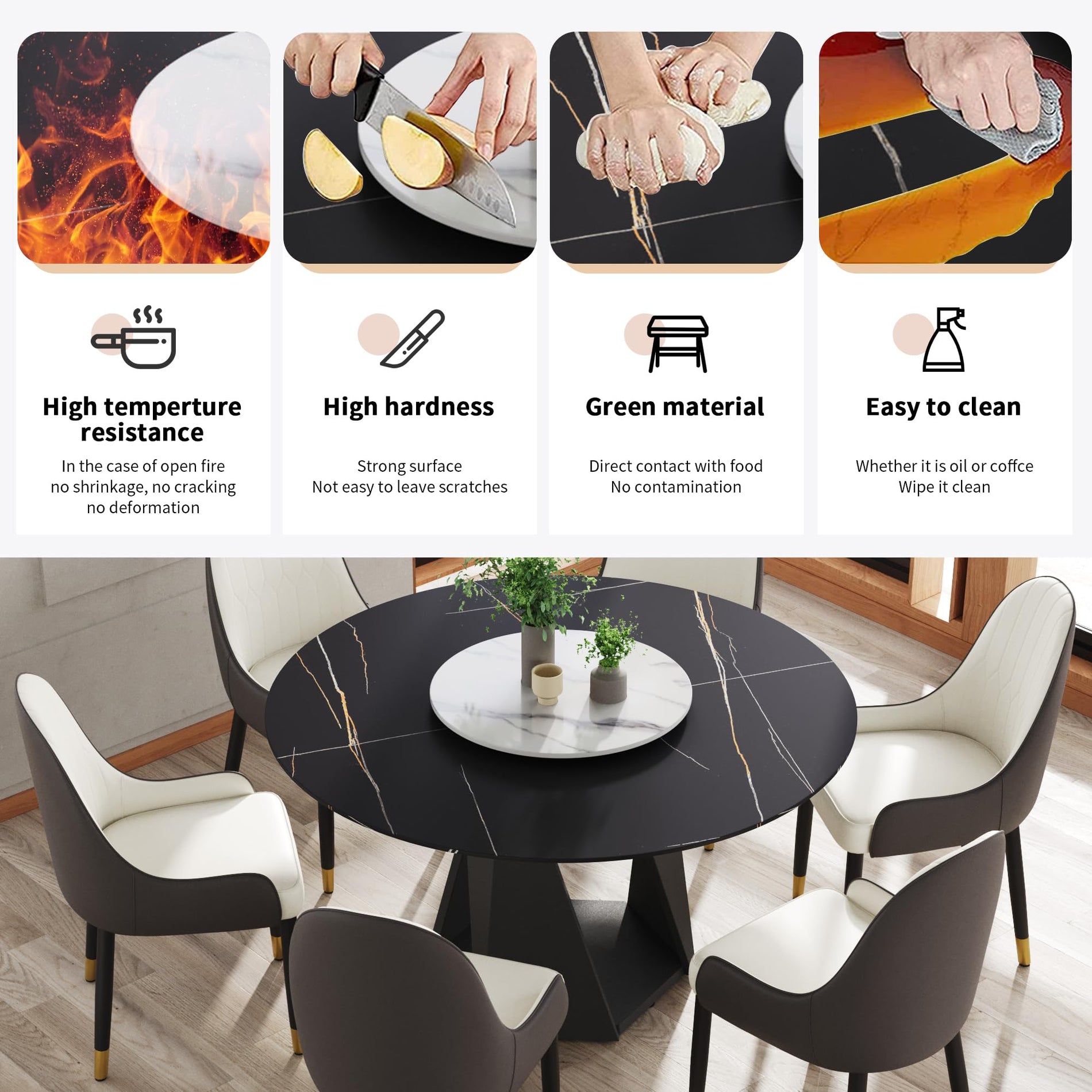 Montary Dining Table Set