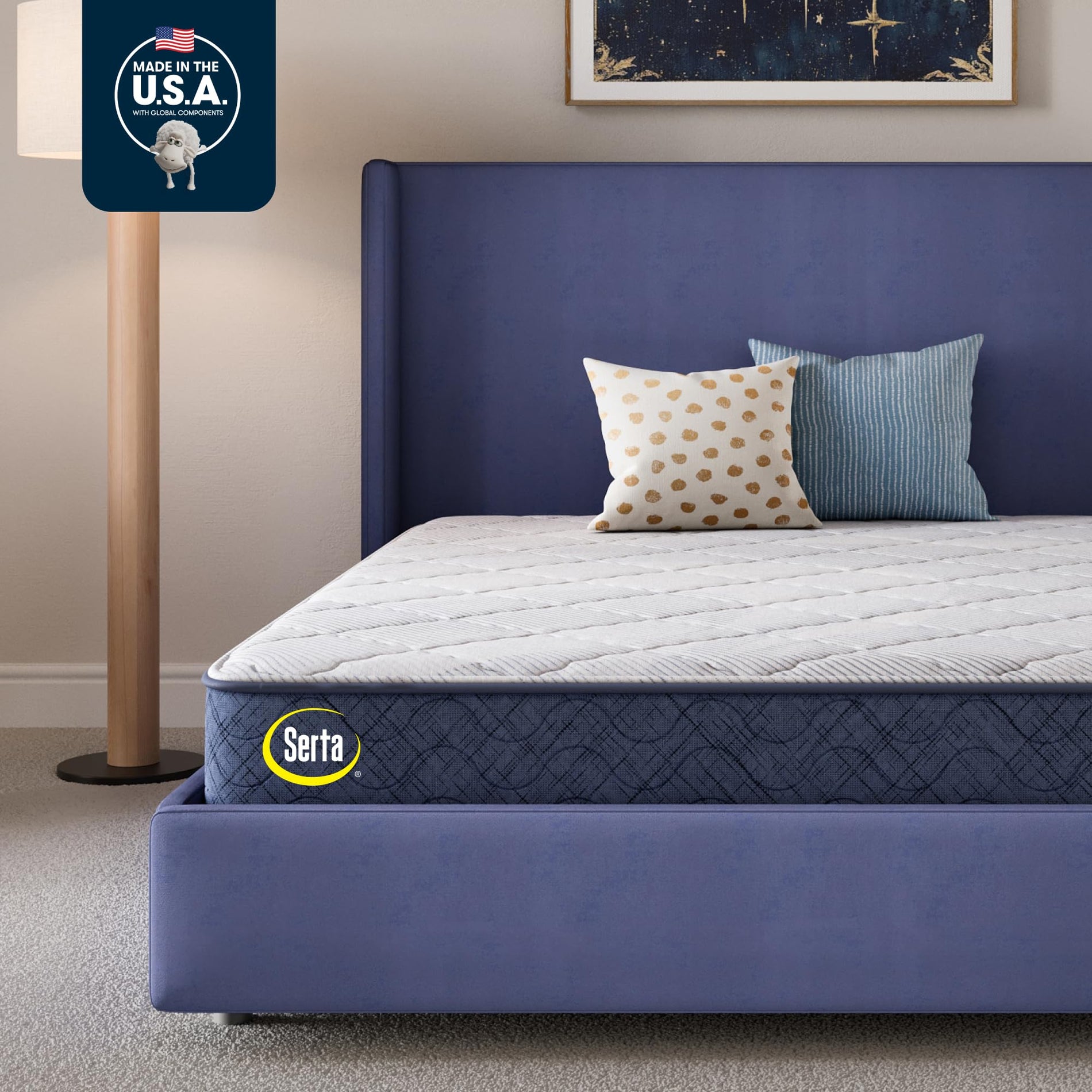 Serta Five Star Mattress Tranquility Wave 2 Plush Mattresses