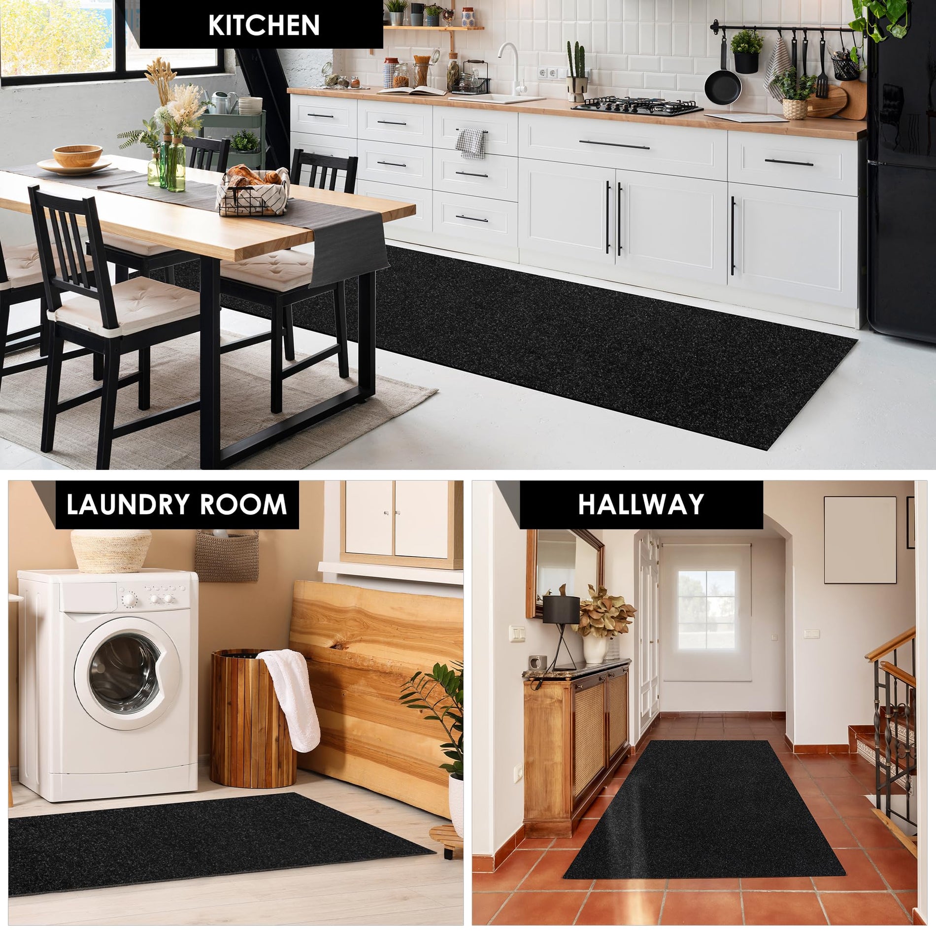 Non-Slip Indoor Outdoor Runner Rug