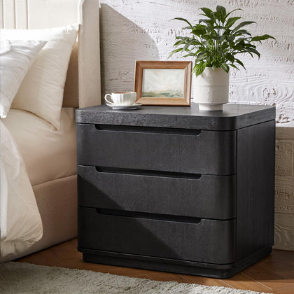 Nightstand with Charging Station & Hidden Compartment