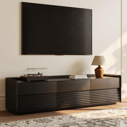 POVISON Fully-Assembled Mid Century Modern TV Stand