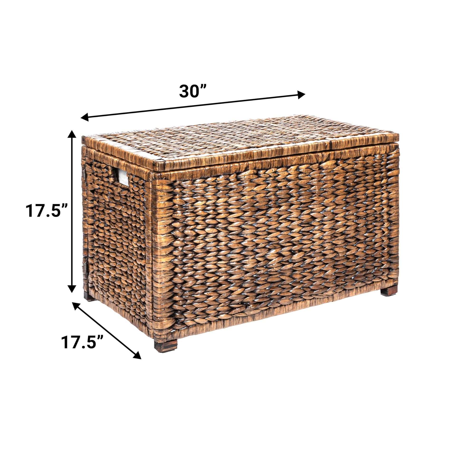 Wicker Storage Trunk