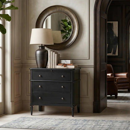 End Table with Charging Station & Hidden Drawer