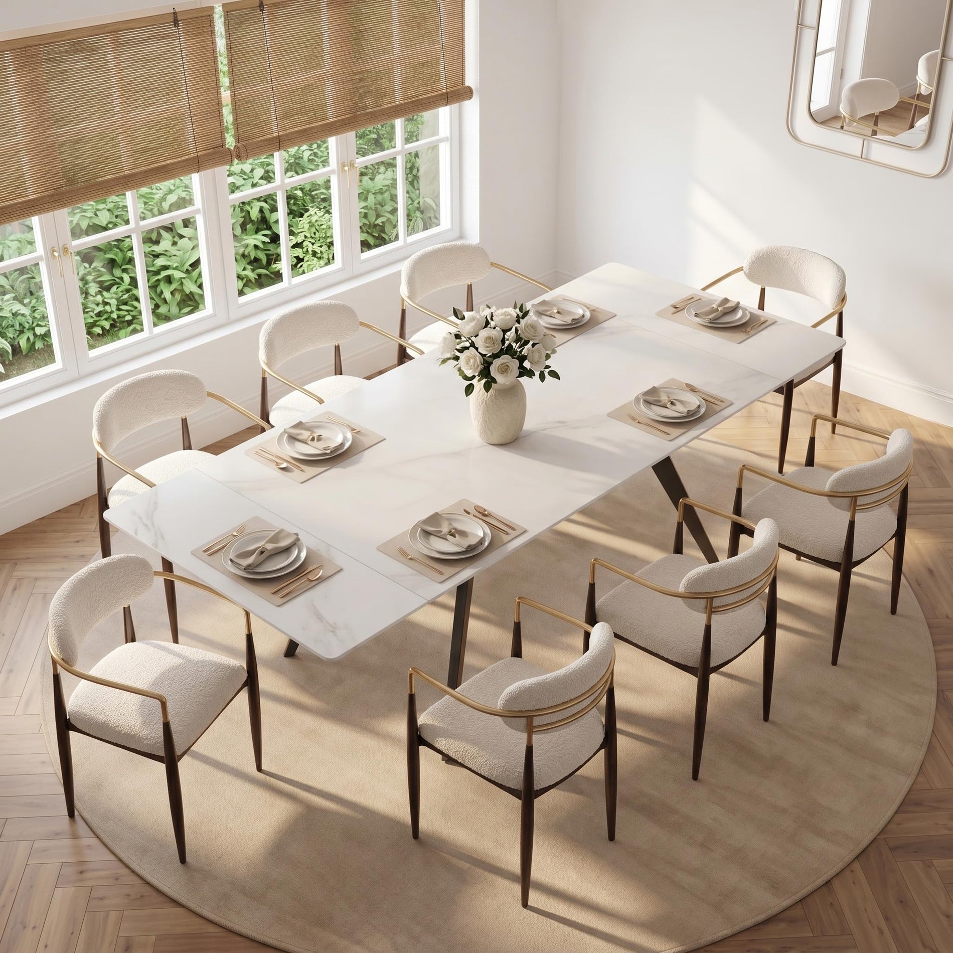 Extendable Sintered Stone Dining Table