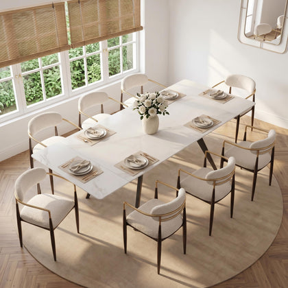 Extendable Sintered Stone Dining Table