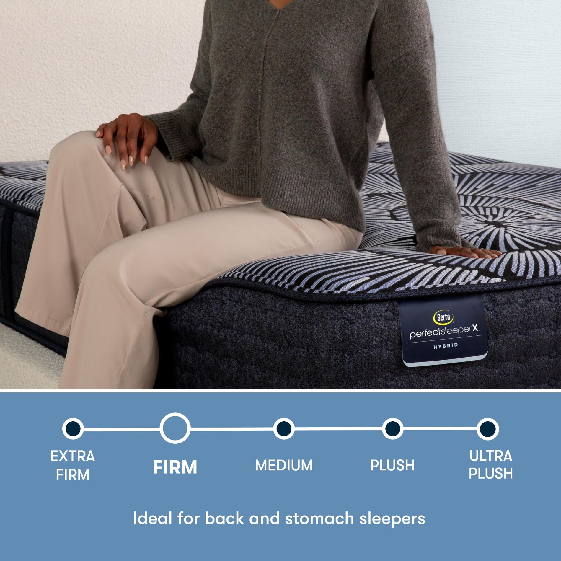 Hybrid Mattress with Cooling Technology & Zoned Support