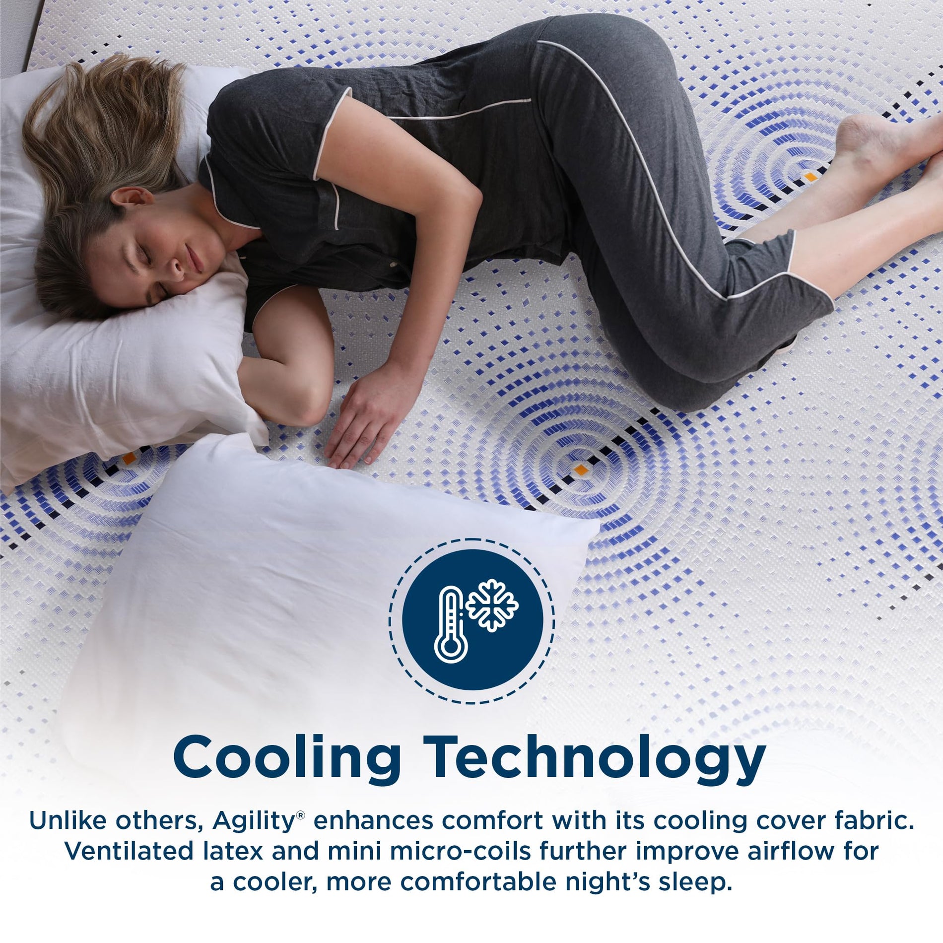 11" Hybrid Mattress with Cooling Comfort & Pressure Relief