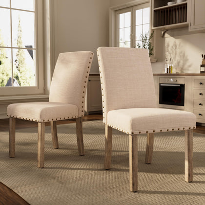 Farmhouse Dining Table Set with 4 Chairs & Bench