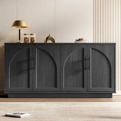 Modern Arched Sideboard Cabinet with Storage